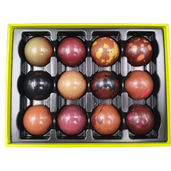 Coffret de caramels